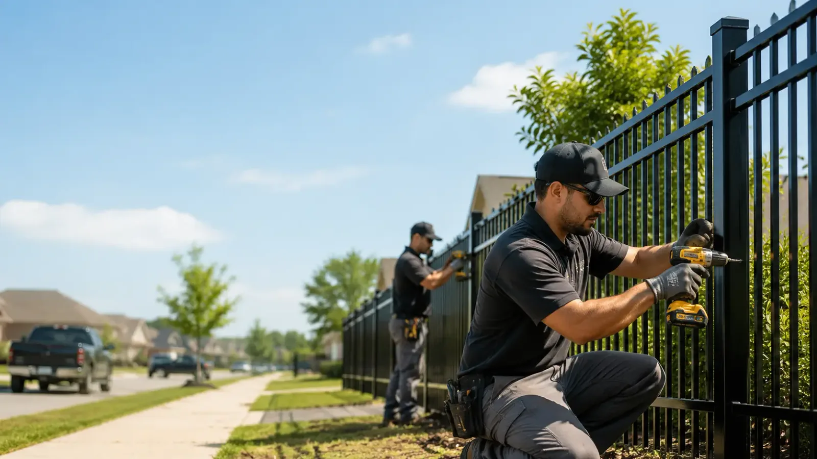 Metal Fence Installation in Exmore, VA